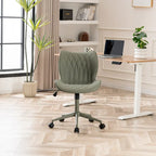 Chaise de bureau pivotante sans accoudoirs Fauteuil de maquillage