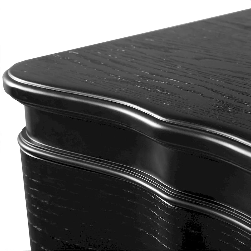Table de chevet 3 tiroirs en bois massif