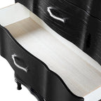 Table de chevet 3 tiroirs en bois massif