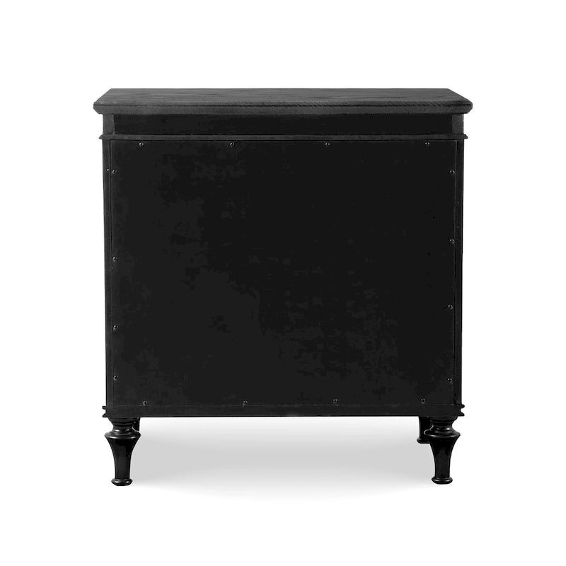 Table de chevet 3 tiroirs en bois massif